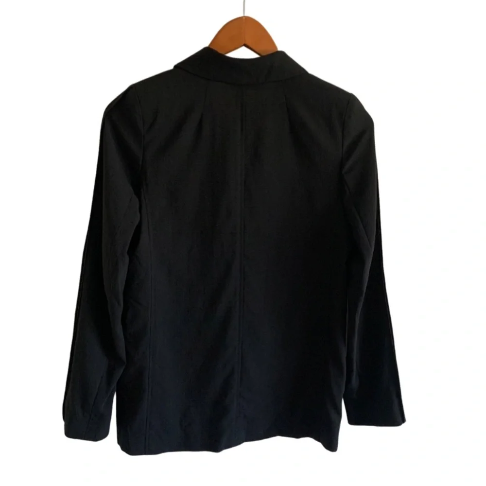 NWT Aritzia Babaton Black Wool Blend 1-01 Shao Jacket Blazer Size 2 - Picture 10 of 16